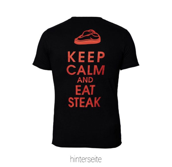 Keep Calm Eat Steak Shirt